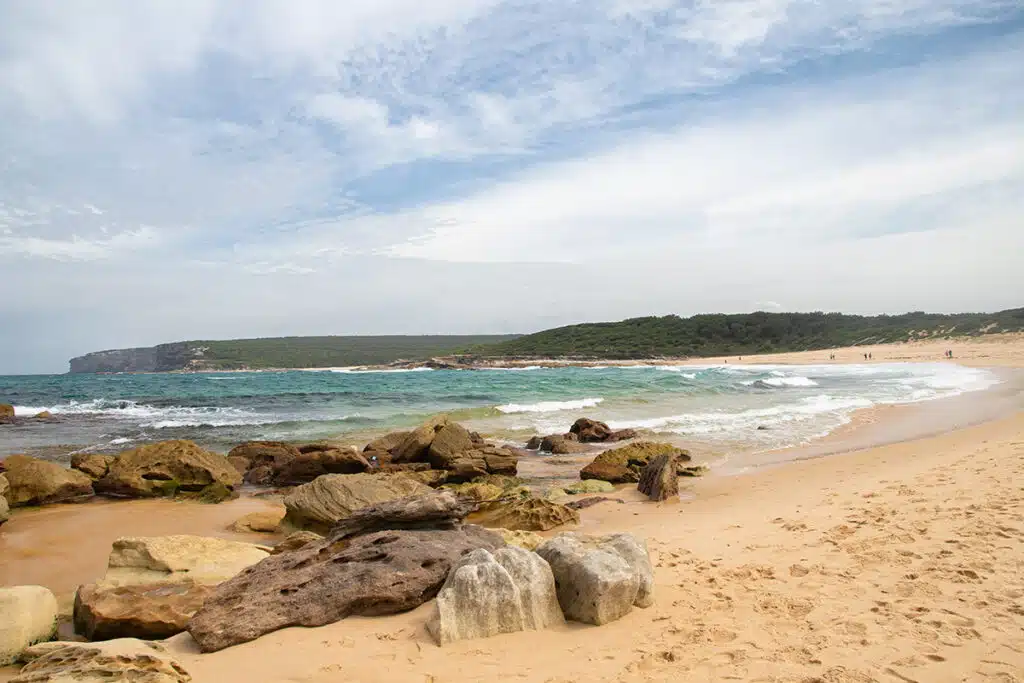 Marley beach in Royal National Park