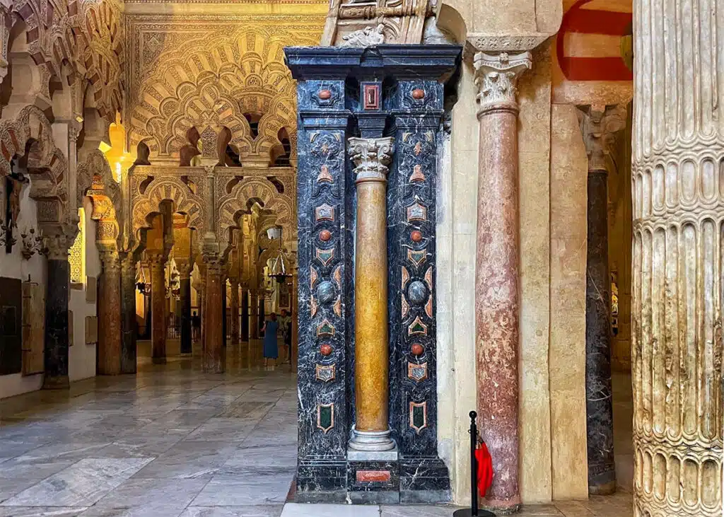 Collumns in Mezquita of Cordoba