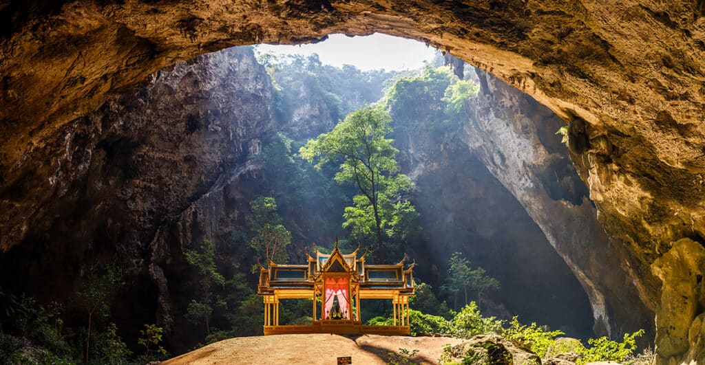 Phraya Nakhon cave in Khao sam roi yot national park
