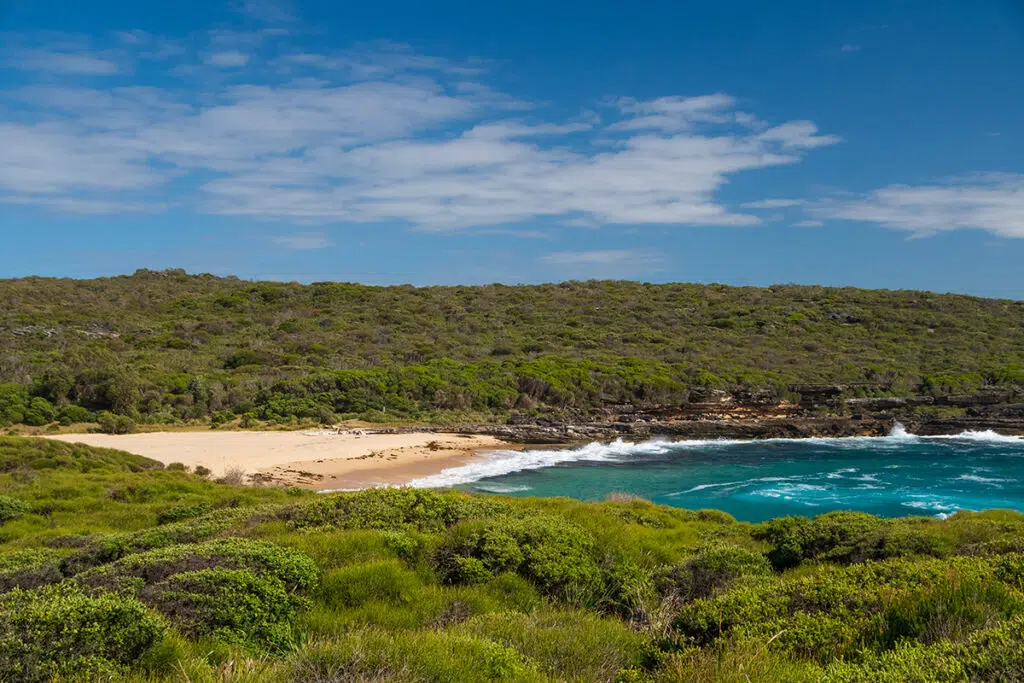 Little Marley beach in Royal National Park