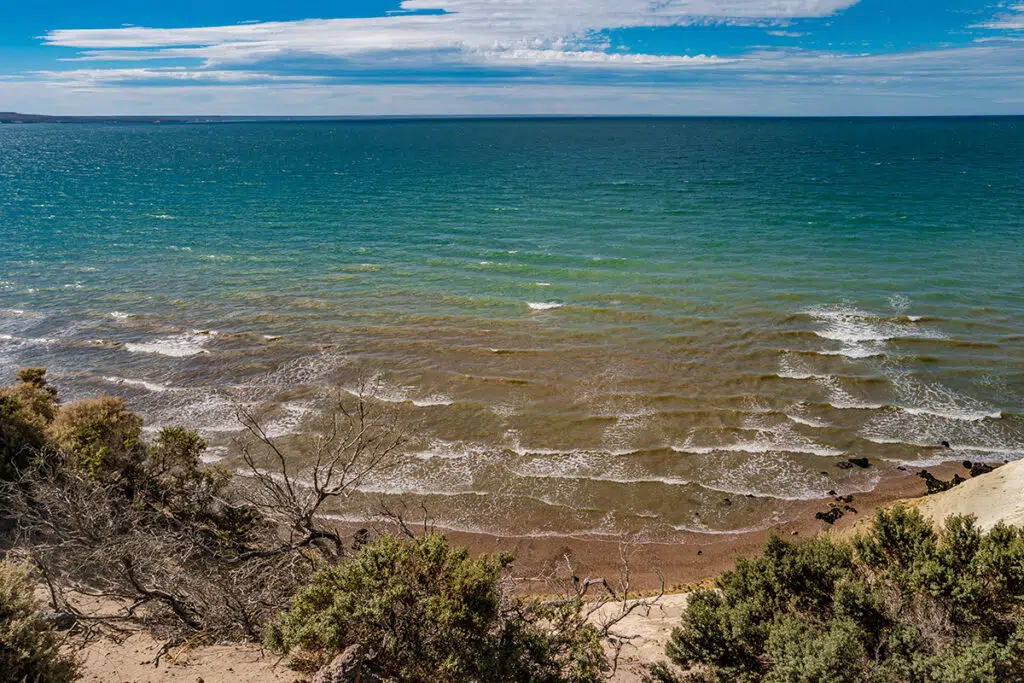 Peninsula Valdes coastline