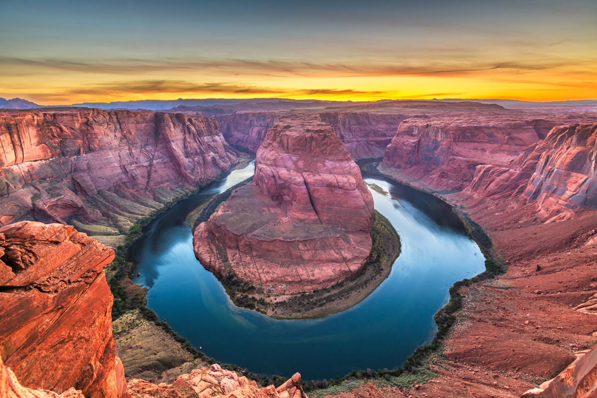 Canyons in the US - Horseshoe Bend