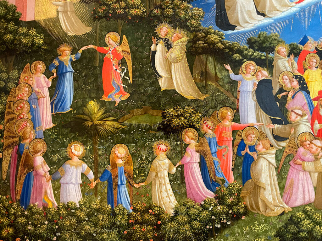 Fra Angelico's frescoes at San Marco Monastery in Florence