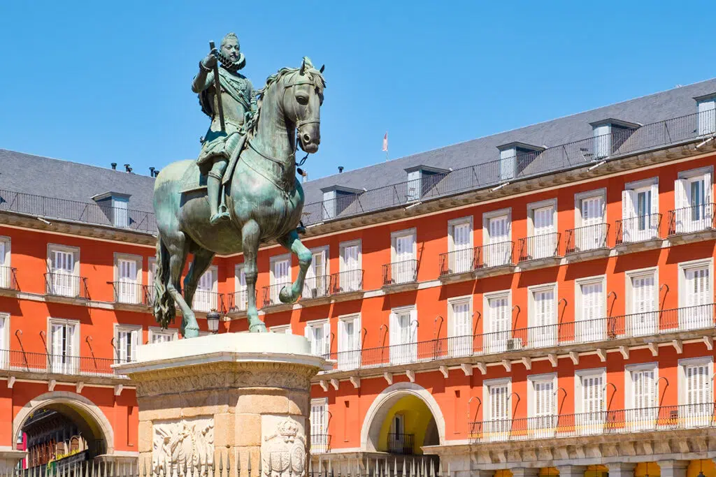 Plaza Mayor in Madrid old town