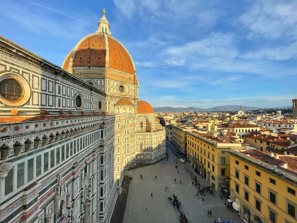 View of the Florence Duomo from the Campanile