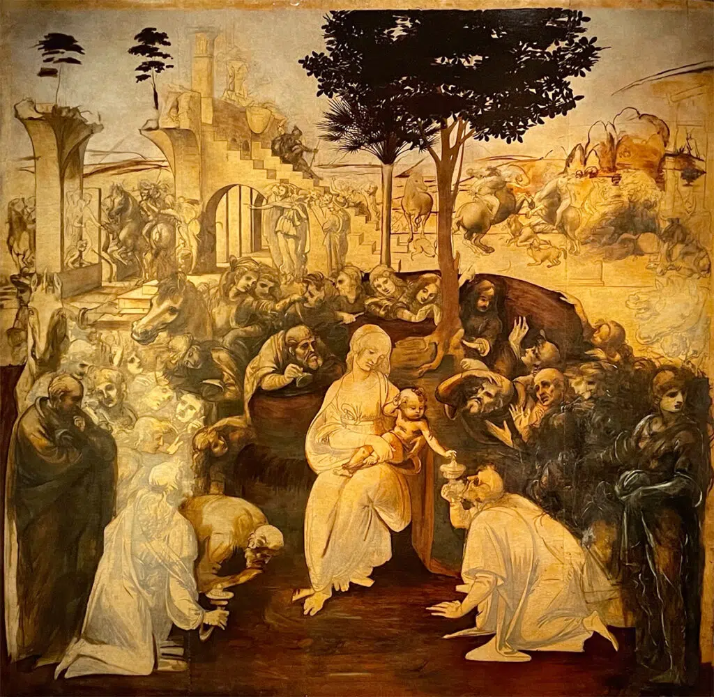 Da Vinci in Florence - Adoration of the Magi