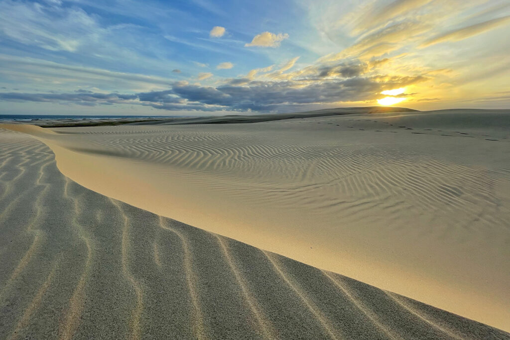 Port Stephens sand dunes