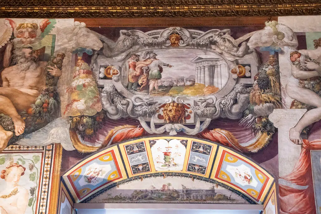 Audience Hall in Palazzo Vecchio in Florence