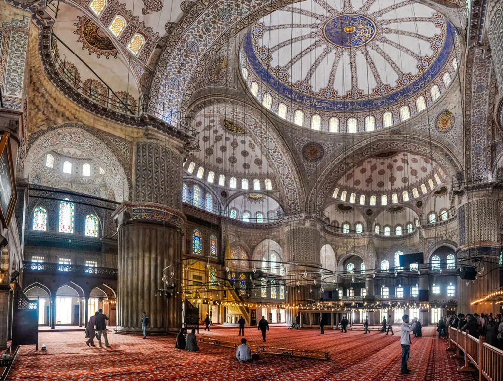How many days in Istanbul? Blue mosque