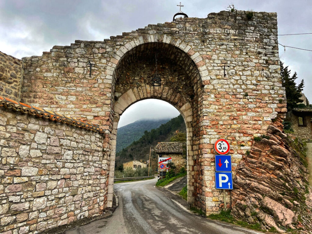 Porta Perlici in Assisi
