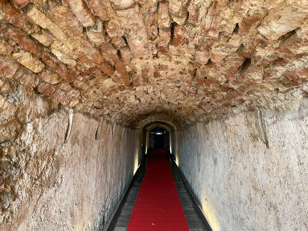 Roman Assisi - Gladiator tunnel