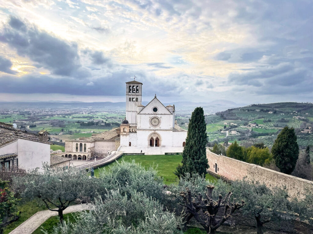 San Francis basilica in Assisi