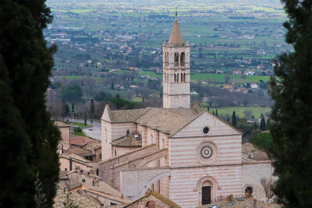 Basilica of Santa Clare in Assisi
