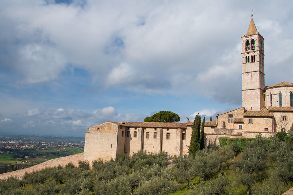 View from via Santa Chiara