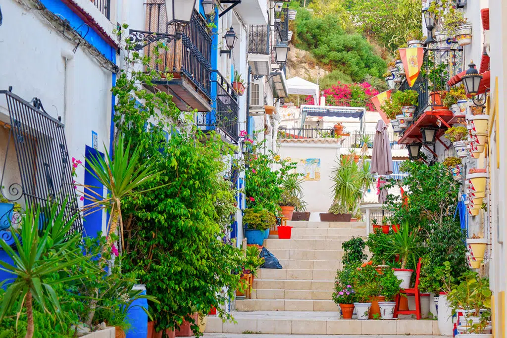 Alicante old town - Santa Cruz