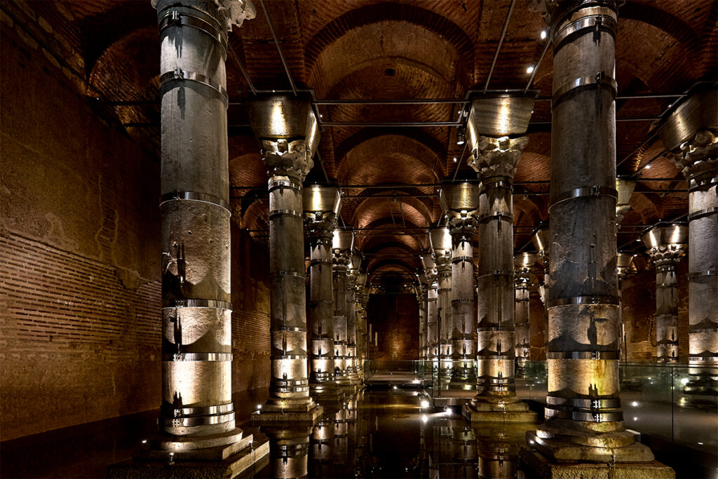 Theodosius Cistern - hidden gems in Istanbul