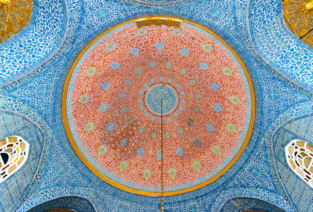 Topkapi Palace ceiling