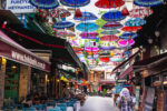 Umbrella streets in Istanbul - the one in Kadikoy -
