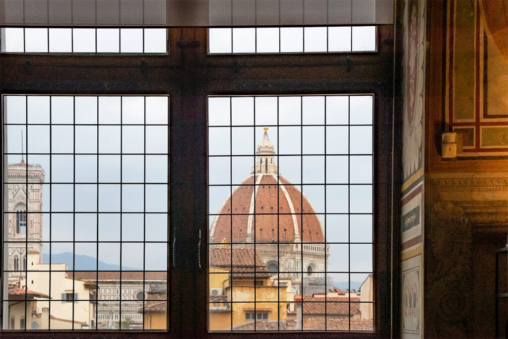 View of Duomo from Palazzo VEcchio