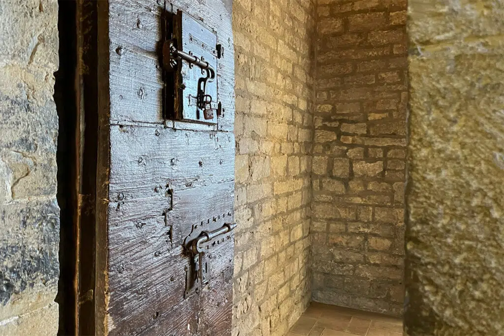Jail cell where Cosimo and Savanarola were imprisoned at different times