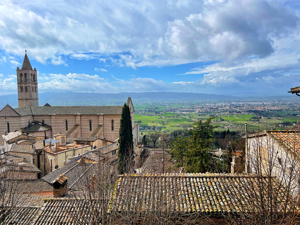 Secret view in Assisi - Don Aldo Brunacci Terrace