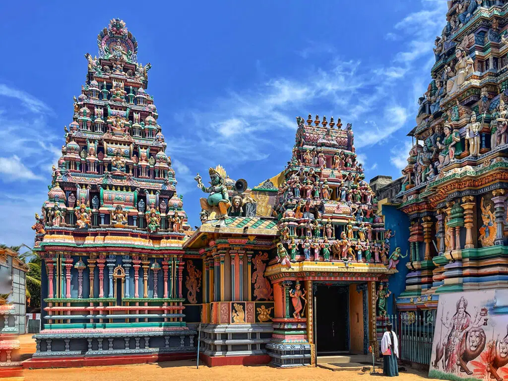 Things to do in Trincomalee - visit Pathirakali Amman Hindu Temple