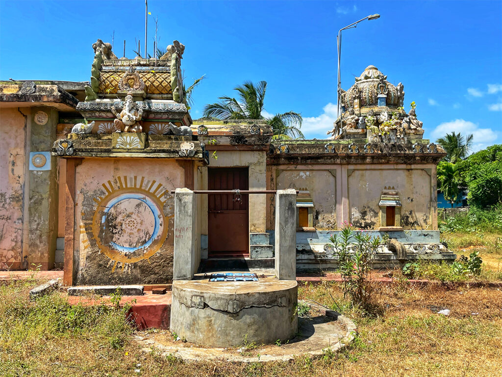 Ruined Hindu temple in Trincomalee