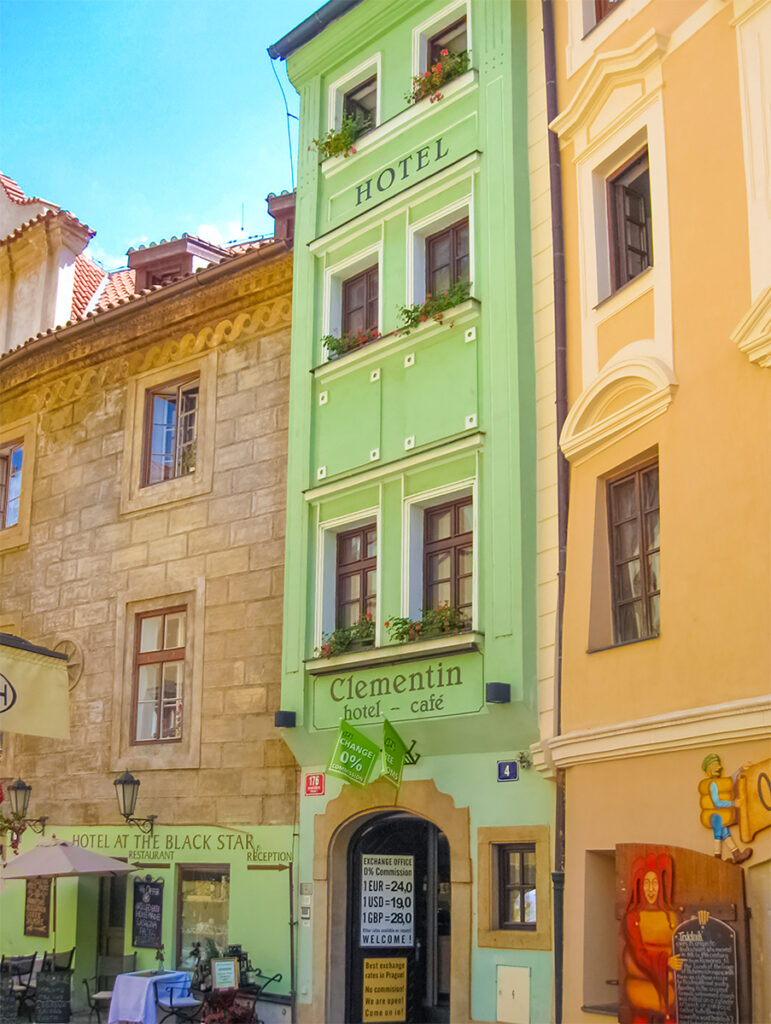 The smallest hotel in Prague