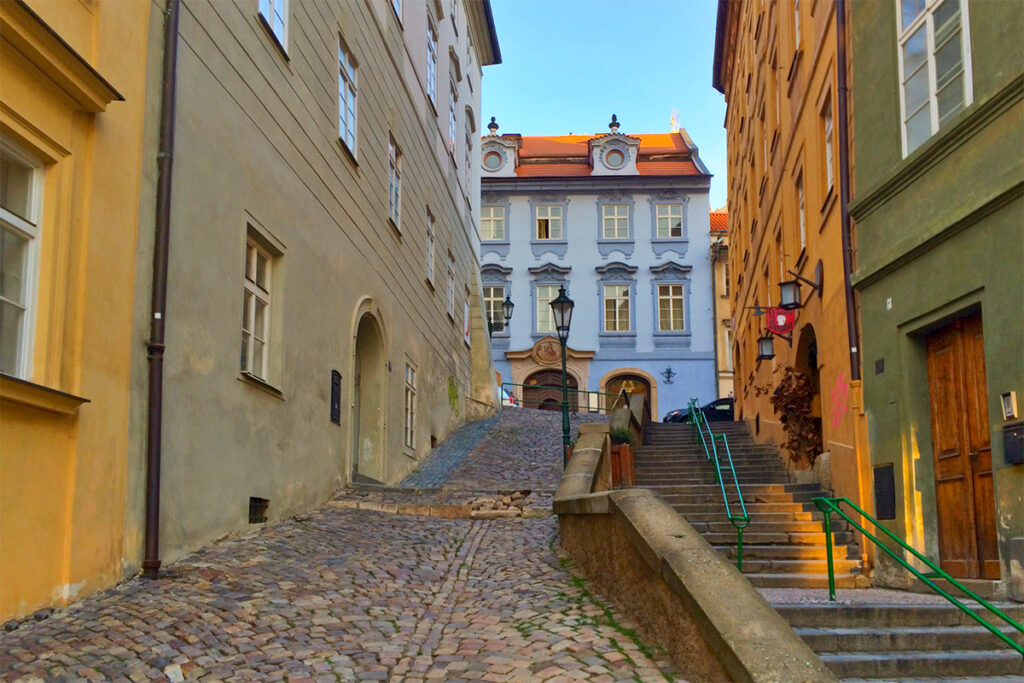 Jansky Vrsek Street in Prague