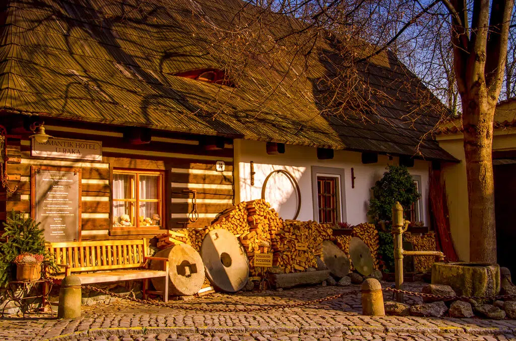 Romantik Hotel U raka Novy Svet street, Prague