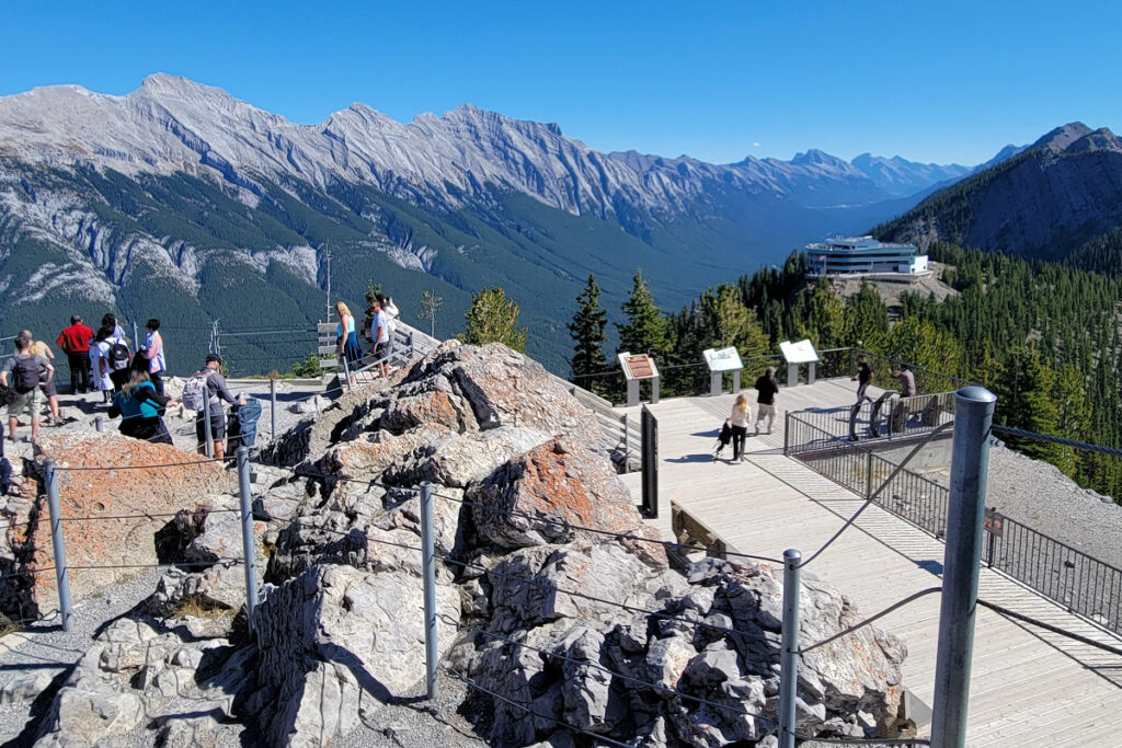 Things to do in the Canadian Rockies - view from Sulphur Mountain, Banff