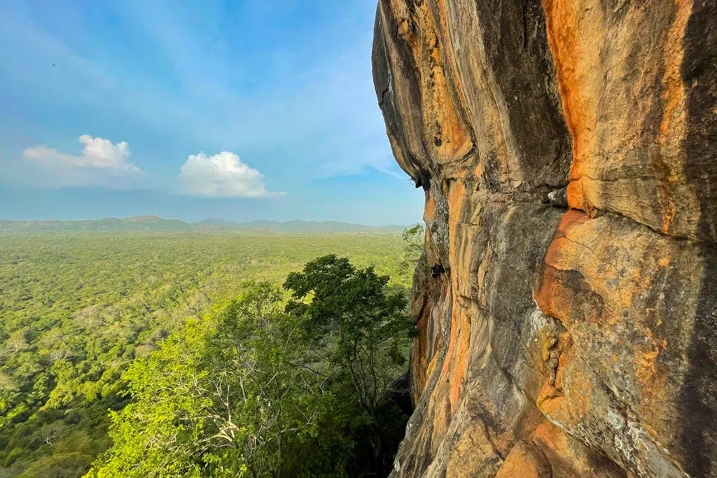 Things to do in Sigiriya - climb the ancient volcano vent