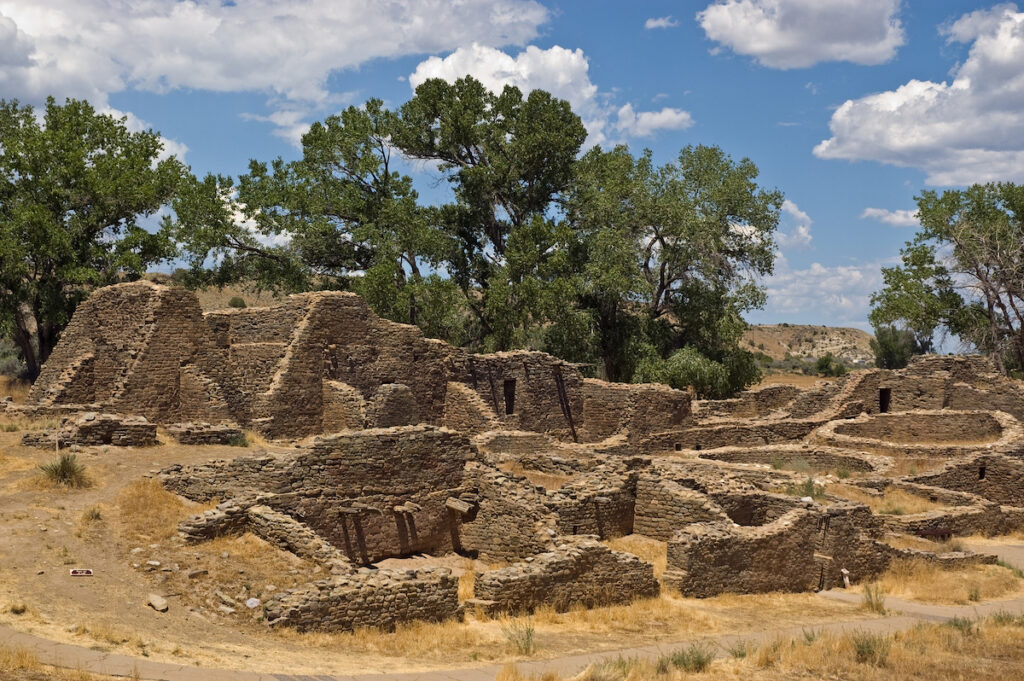 National Monuments in New Mexico - Aztec ruins