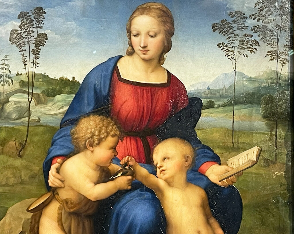 1 day in Florence - Uffizi Gallery - Rafael’s Madonna of the Goldfinch