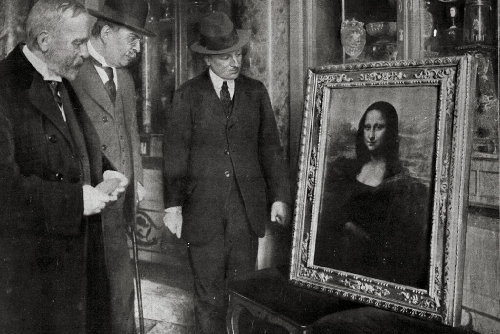 leonardo da vinci in Florence - Mona Lisa at Ufizzi Gallery