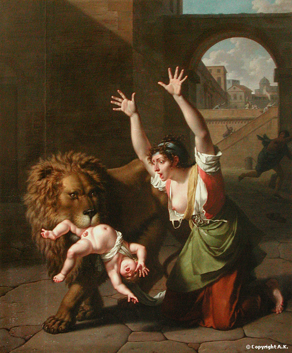Renaissance cats - The Lion of Florence 