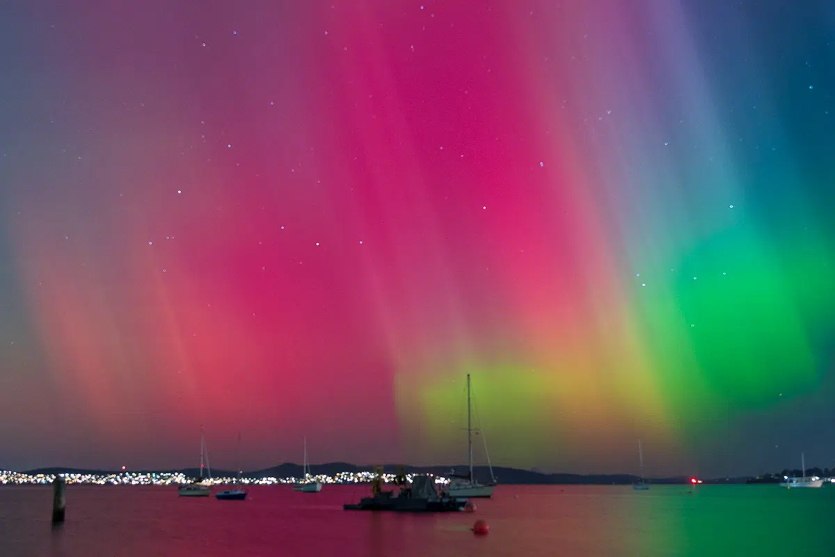 Things to do in Hobart - see the southern lights