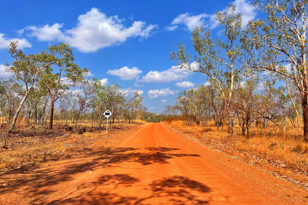 Country road in Pine Creek
