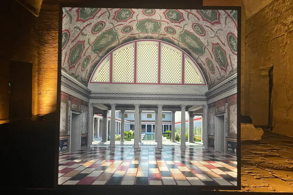 domus aurea reconstruction