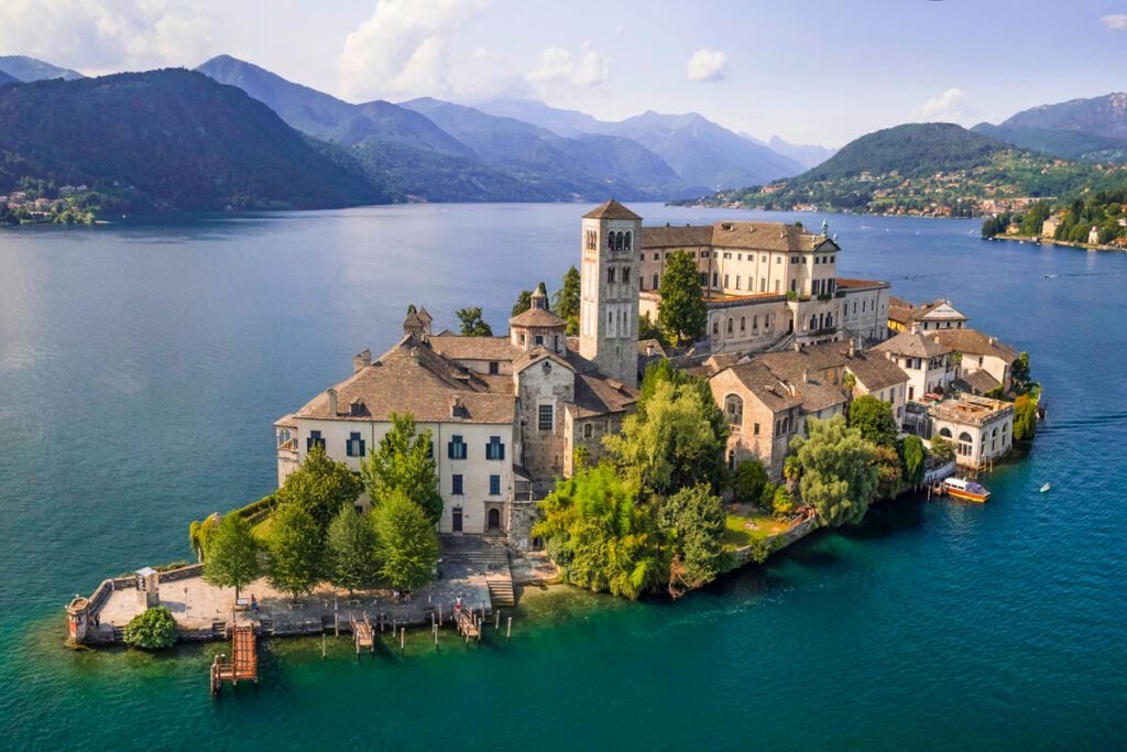 Unique italian landscapes - Lake Orta