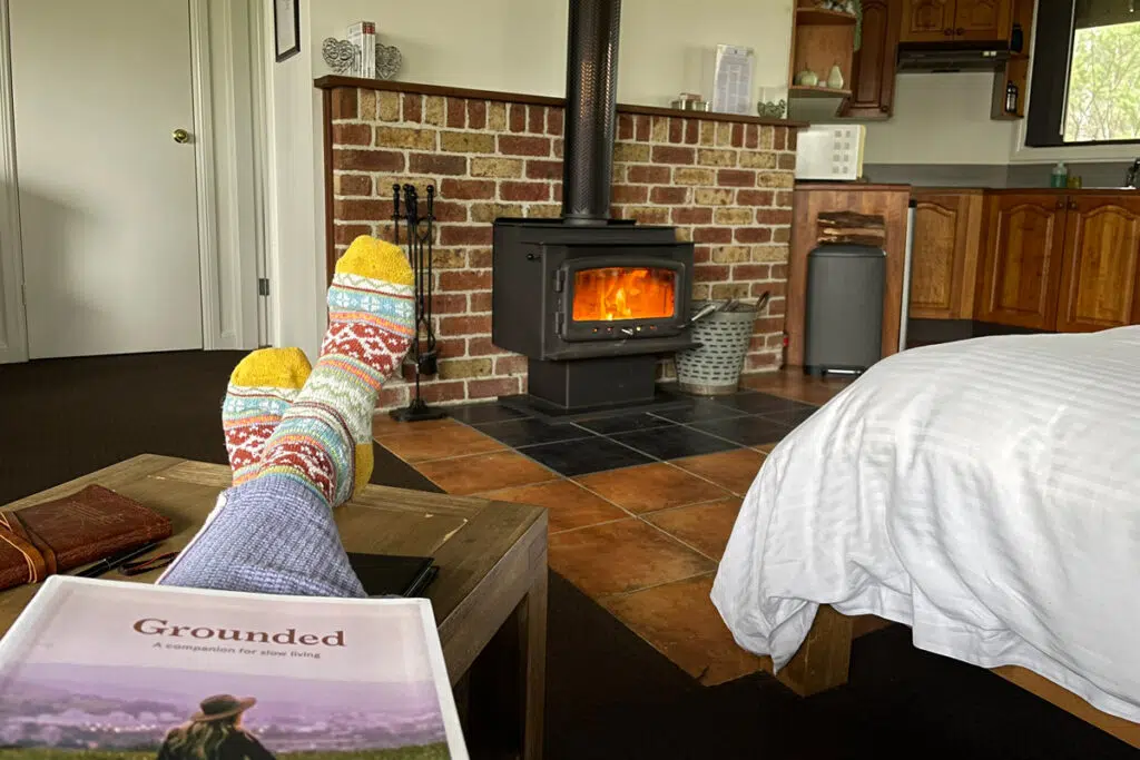 Blue Mountains getaway at Possum's hideaway - chilling on a rainy day