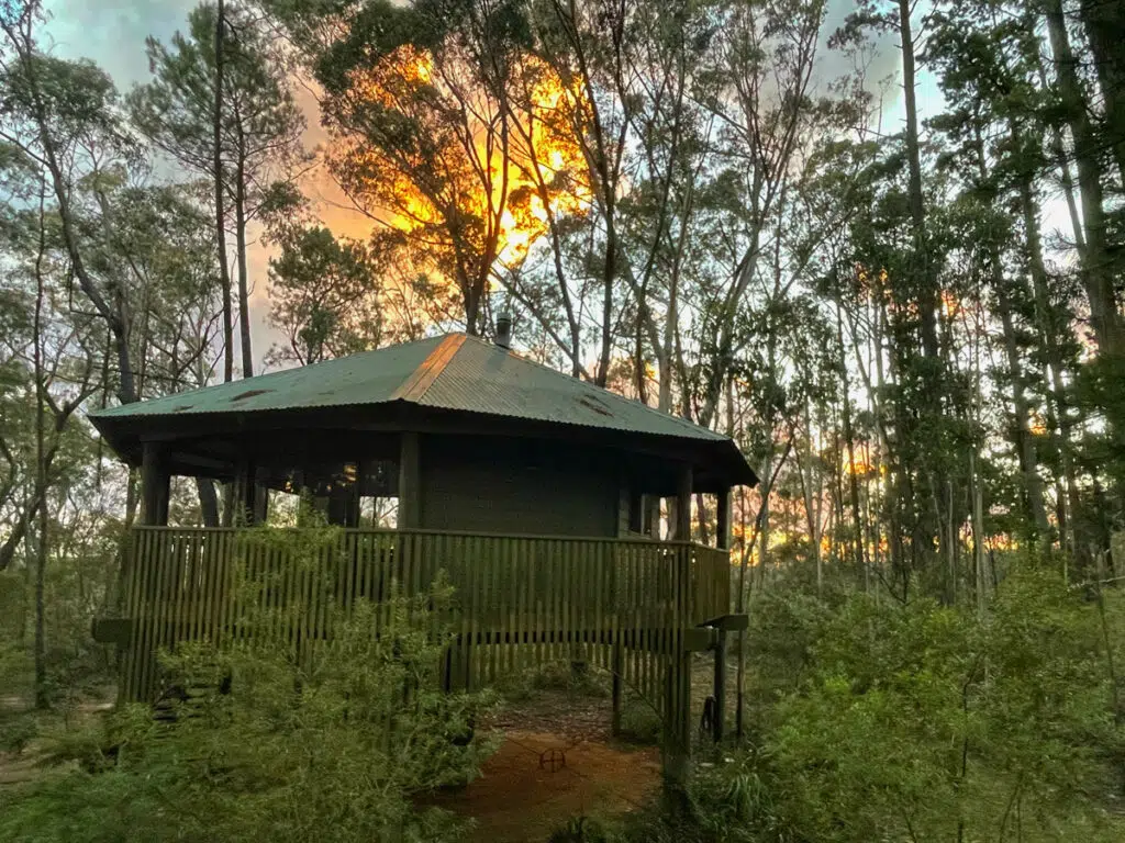 Blue Mountains getaway at Possum's hideaway - sunset